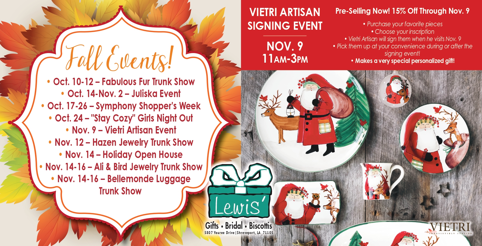 LGIFT Fall Event Direct Mail Page 1