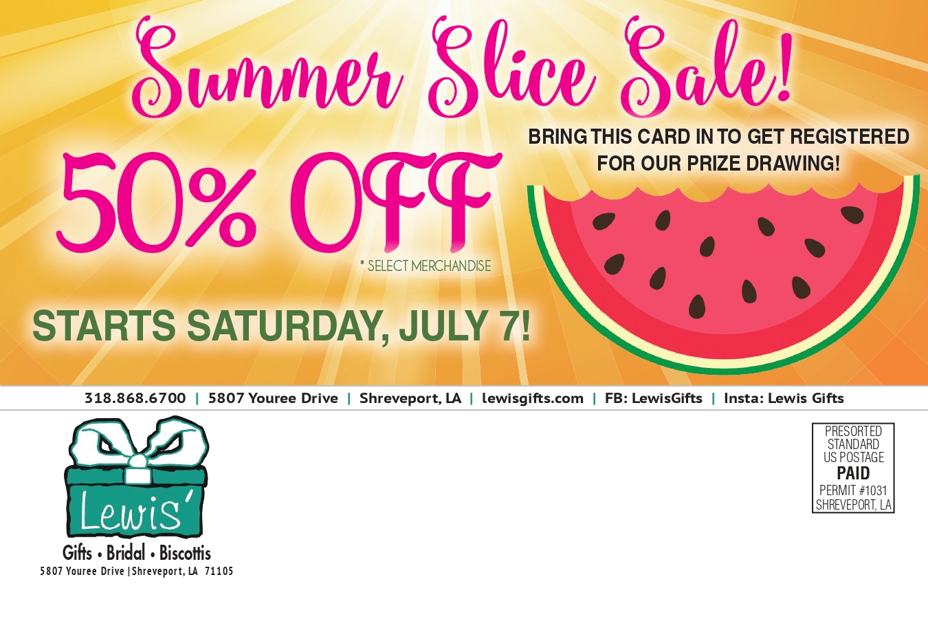 LGIFT Summer Slice Direct Mail Page 2