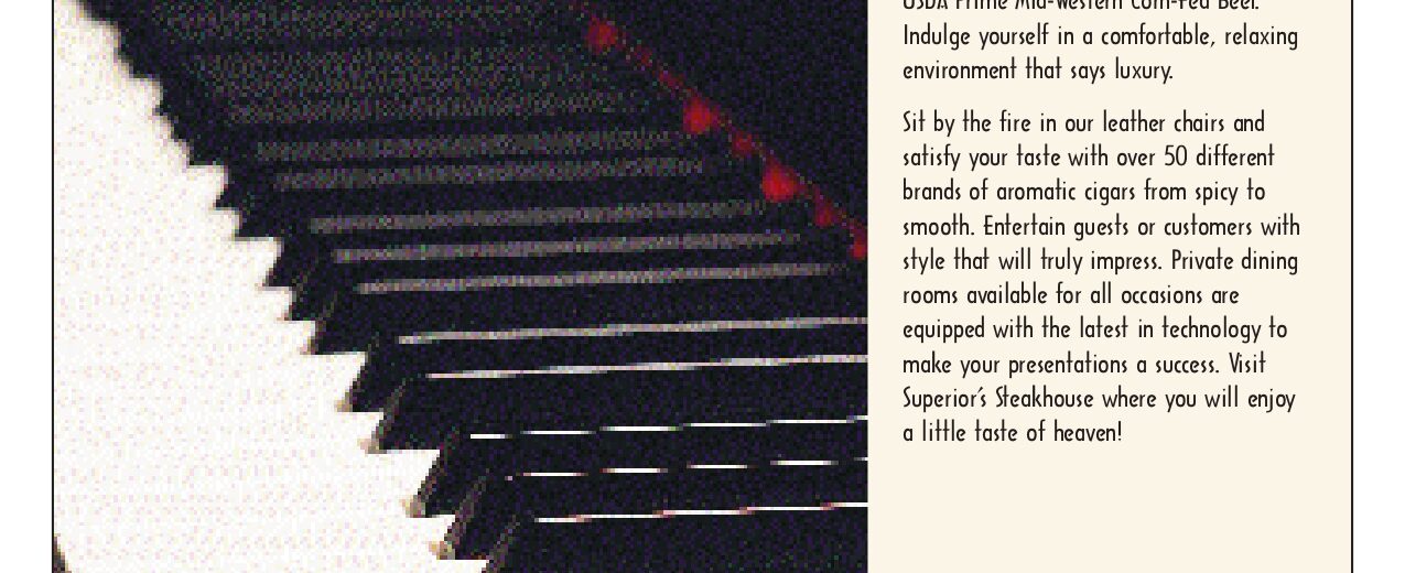 Tickle of The Ivories Ad